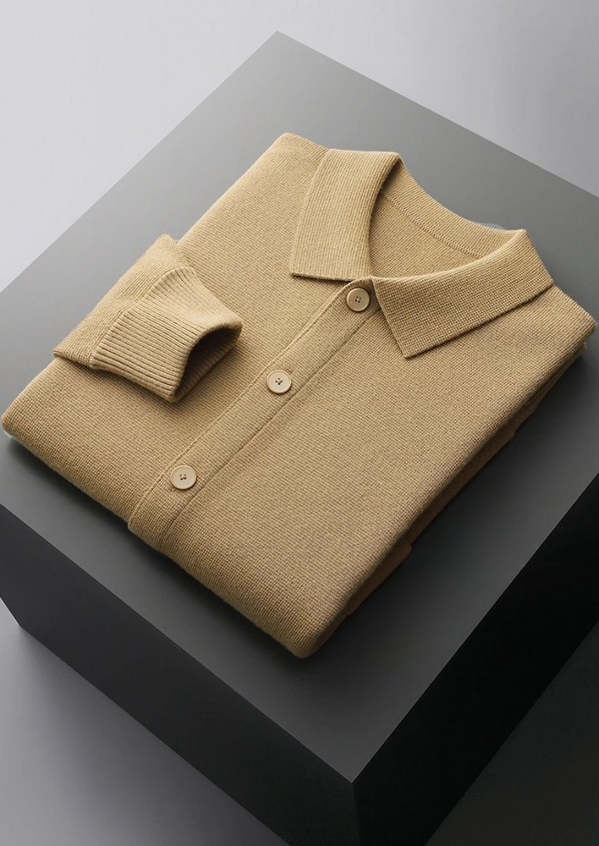 Micah Mens Cashmere Knit Jacket
