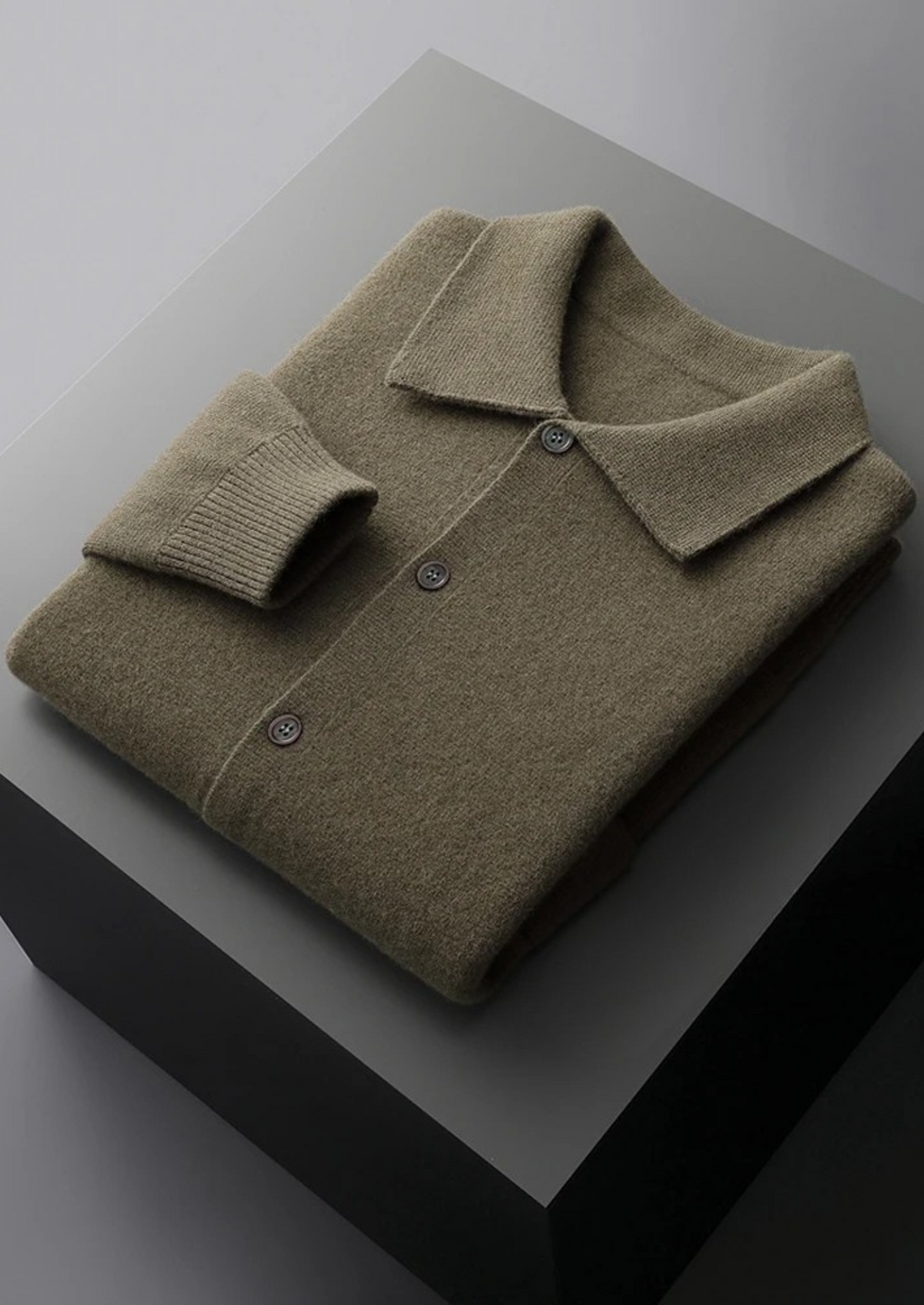 Micah Mens Cashmere Knit Jacket
