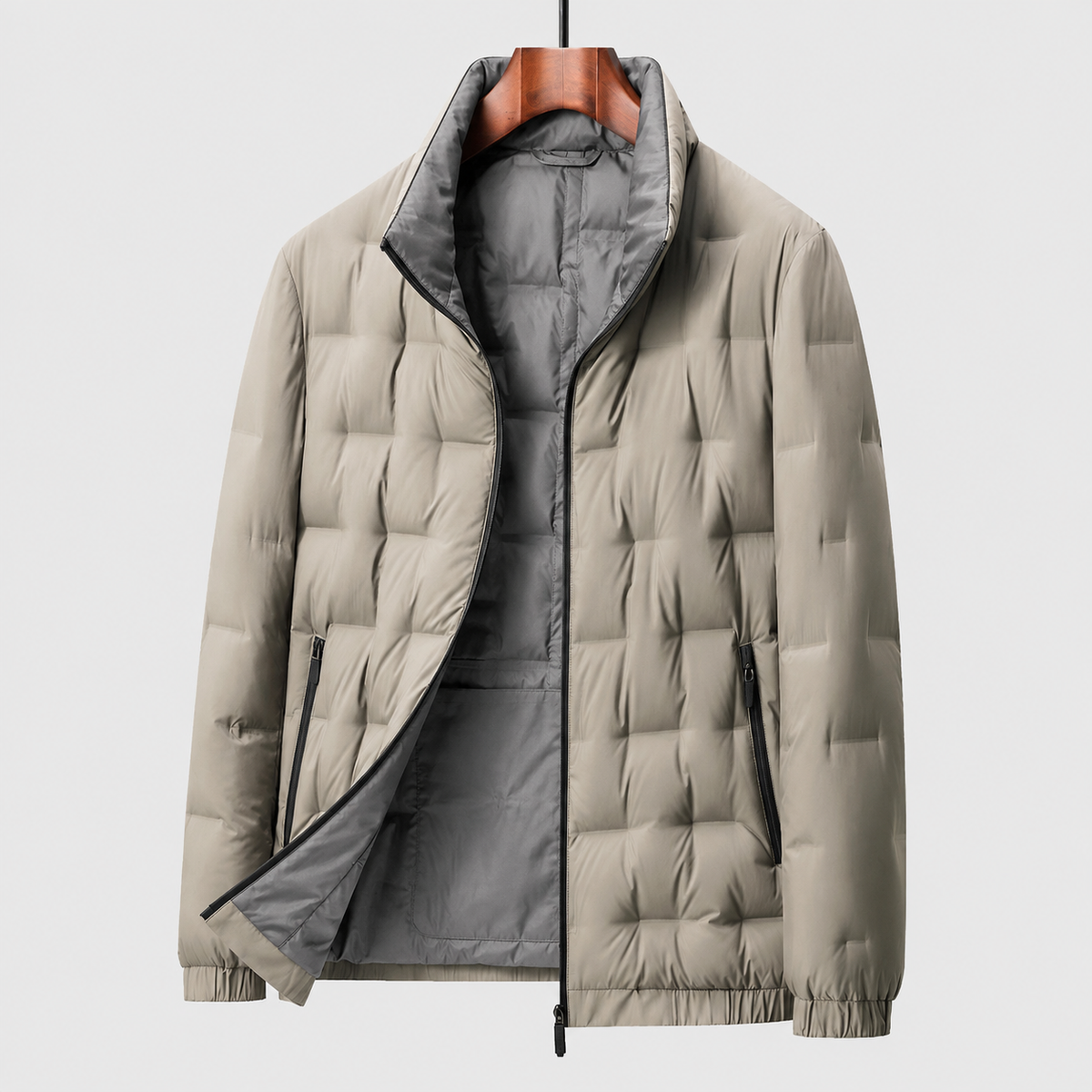 Dave | Herren Klassische Isolationsjacke — Wärmegefütterte Winter-Jacke in 3 Farben M–3XL | Westmere