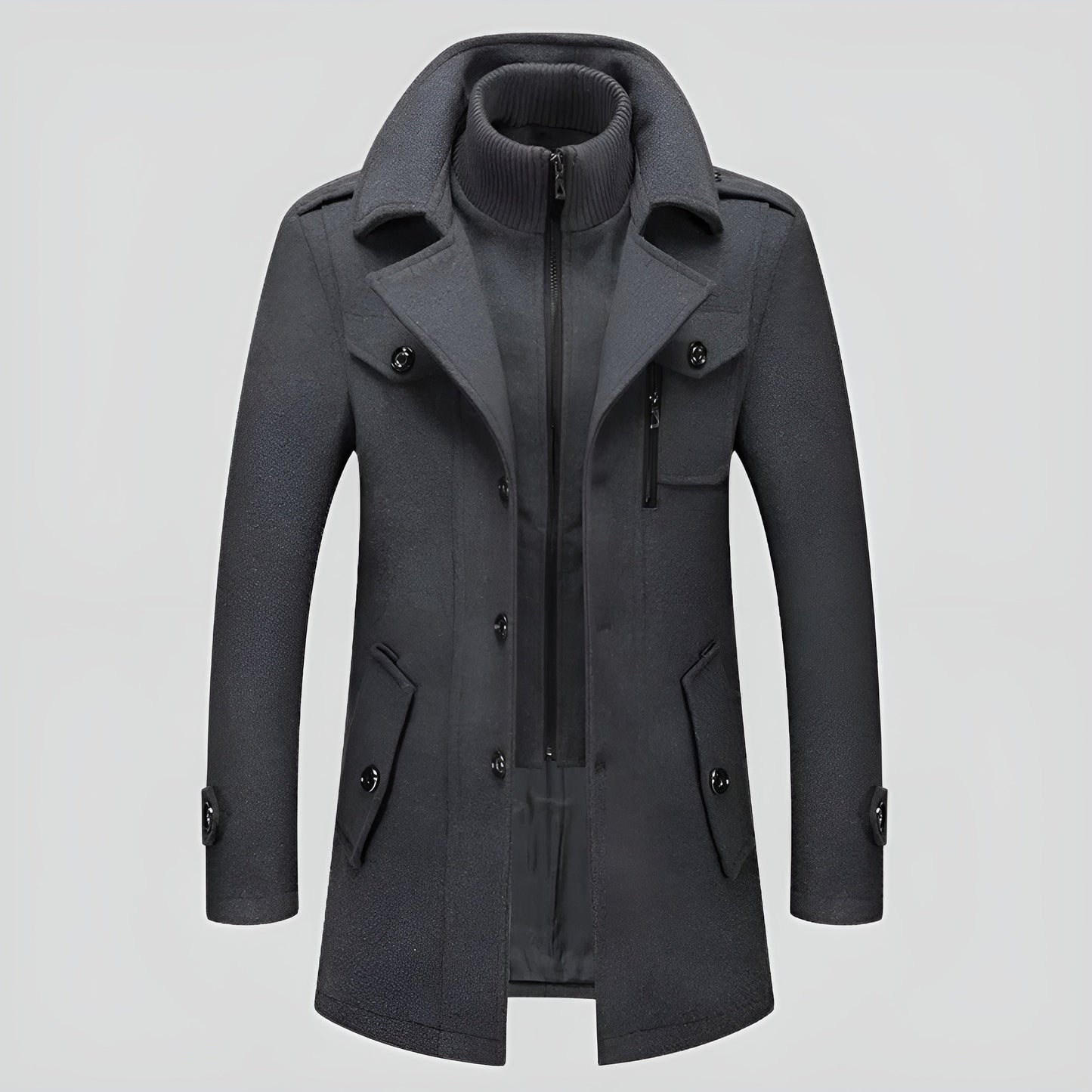 Kenneth | Stylish Wool Coat