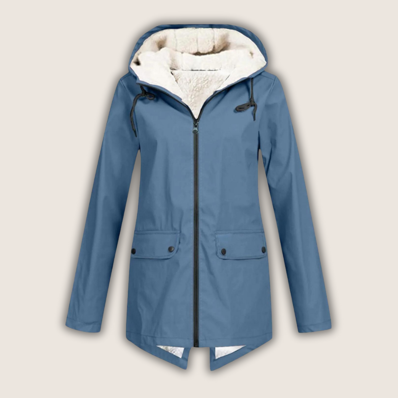 Women's Windproof & Waterproof Rain Jacket | Adjustable Hood, Zip Front, Practical Pockets | 8 Colorways | S–3XL