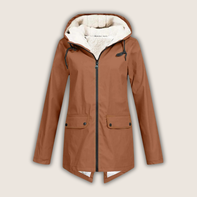 Women's Windproof & Waterproof Rain Jacket | Adjustable Hood, Zip Front, Practical Pockets | 8 Colorways | S–3XL