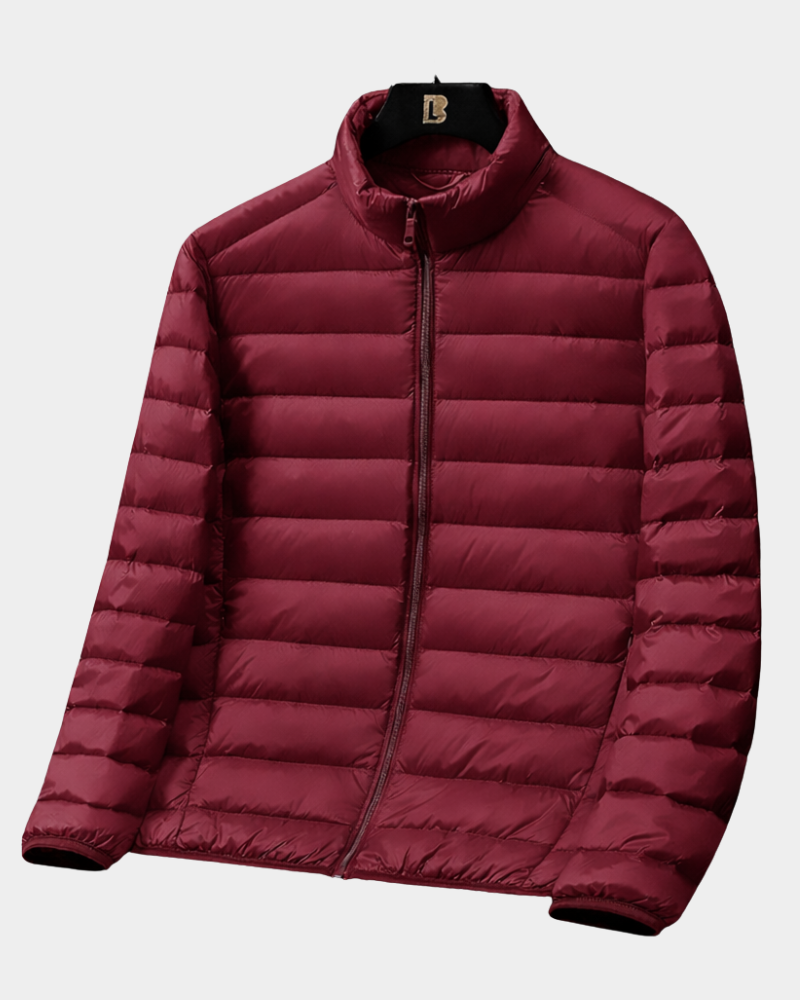 Usher | Herren Leichte Daunenjacke — Packbare Puffer für Alltag in 5 Farben M–3XL | Westmere