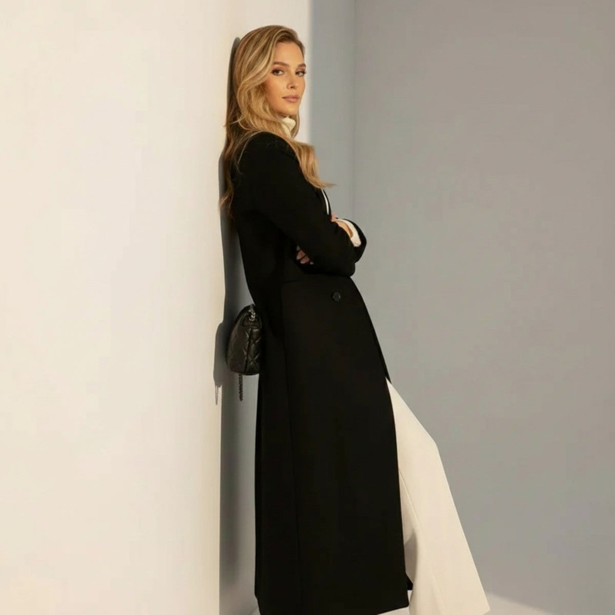 Rachael Womens Longline Tailored Winter Coat