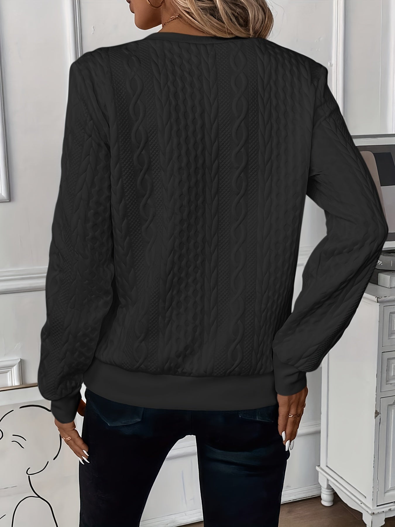 Women's Zip-Up Cable Knit Sweater, Slim Fit | Front Zipper, Structured Knit Pattern | 8 Colorways | S–2XL