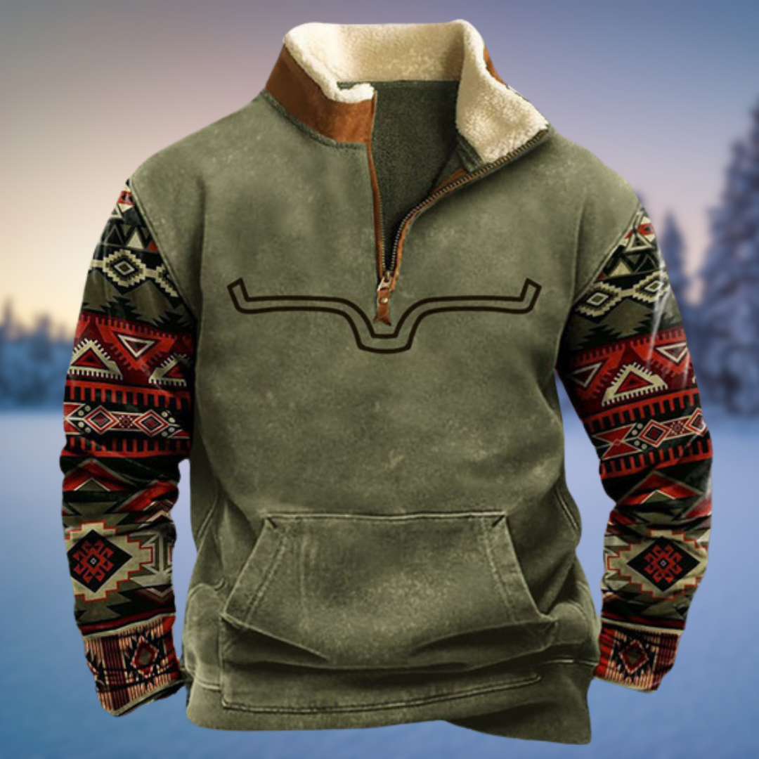 Emil | Herren Winterpullover mit Halb-Reißverschluss — Lässiger Alltags-Knit in 5 Stilen | Westmere