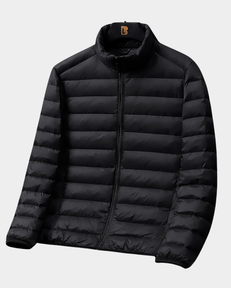 Usher | Herren Leichte Daunenjacke — Packbare Puffer für Alltag in 5 Farben M–3XL | Westmere