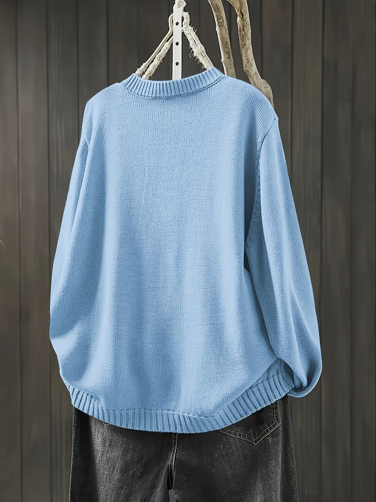 Women's Button-Accent Cardigan, Relaxed Fit | Timeless Layering Piece, One Size | 9 Colorways