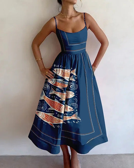 Tinsley™ | Ocean Tide Midi Dress