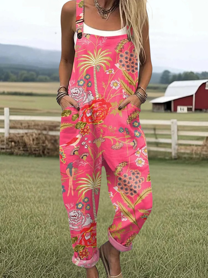 Cheyenne™ | Vintage Flowers Jumpsuit