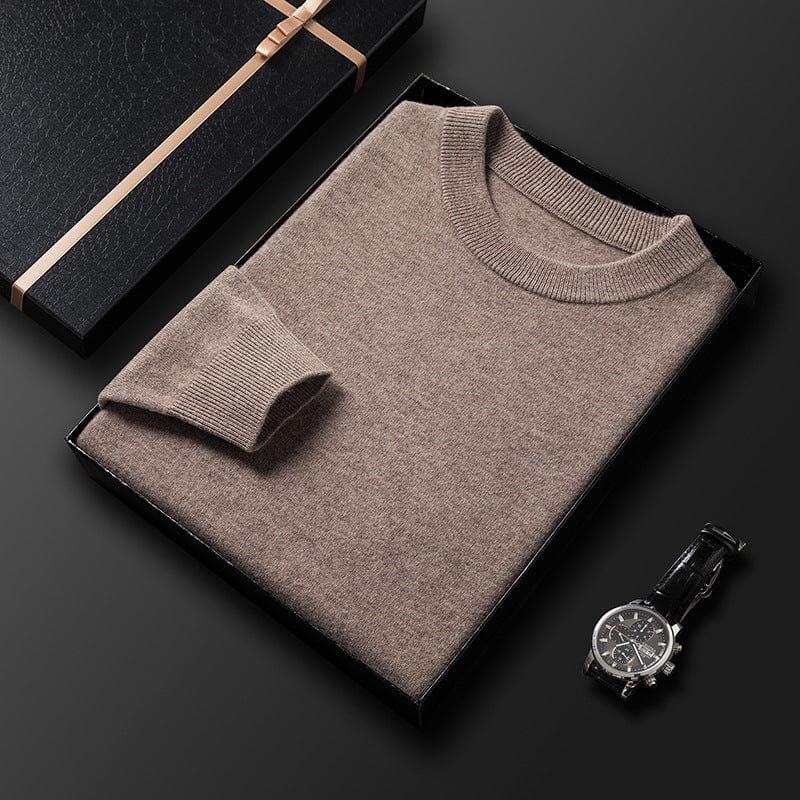 Edgar | Herren Warmer Langarm-Pullover — Lockere Passform Freizeit-Basic in 6 Farben | Westmere