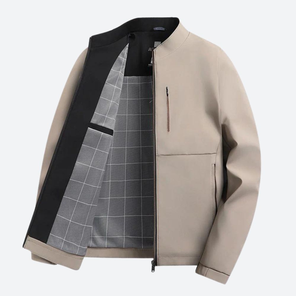Raffy | Classic Jacket with Zipper Closure