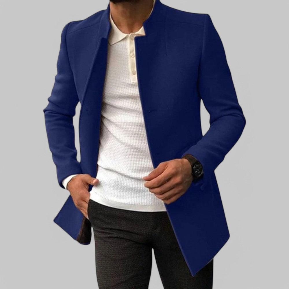 Elias | Herren Frühjahrs Casual Mantel — Leichter Übergangsmantel mit Fronttaschen in 5 Farben | Westmere