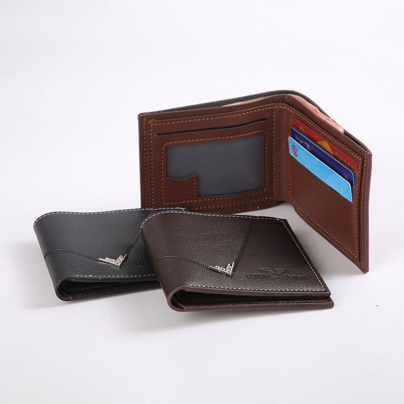 Renato™ | Slim Lychee Leather Wallet