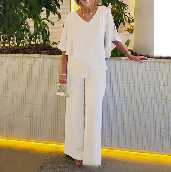 Martha™ - Comfortable set with wide legs