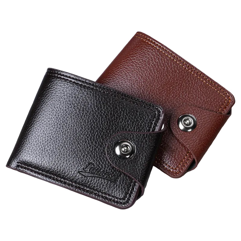 Kade™ | Men’s Multi-Card Wallet – Coin Pocket & Money Clip