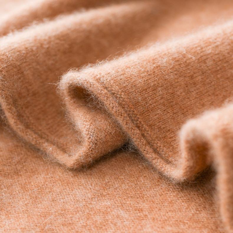 Victoria Womens Cashmere Blend Turtleneck Sweater, Slim Fit