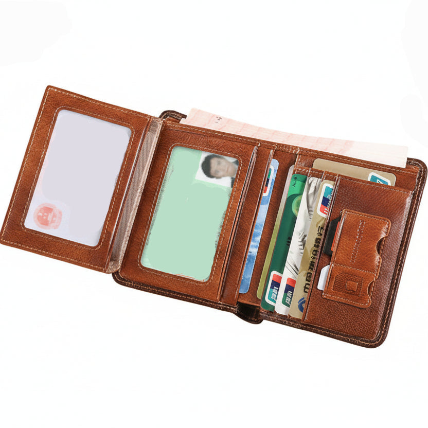 Donny™ | RFID Blocking Ultra-Thin Genuine Leather Men's Wallet
