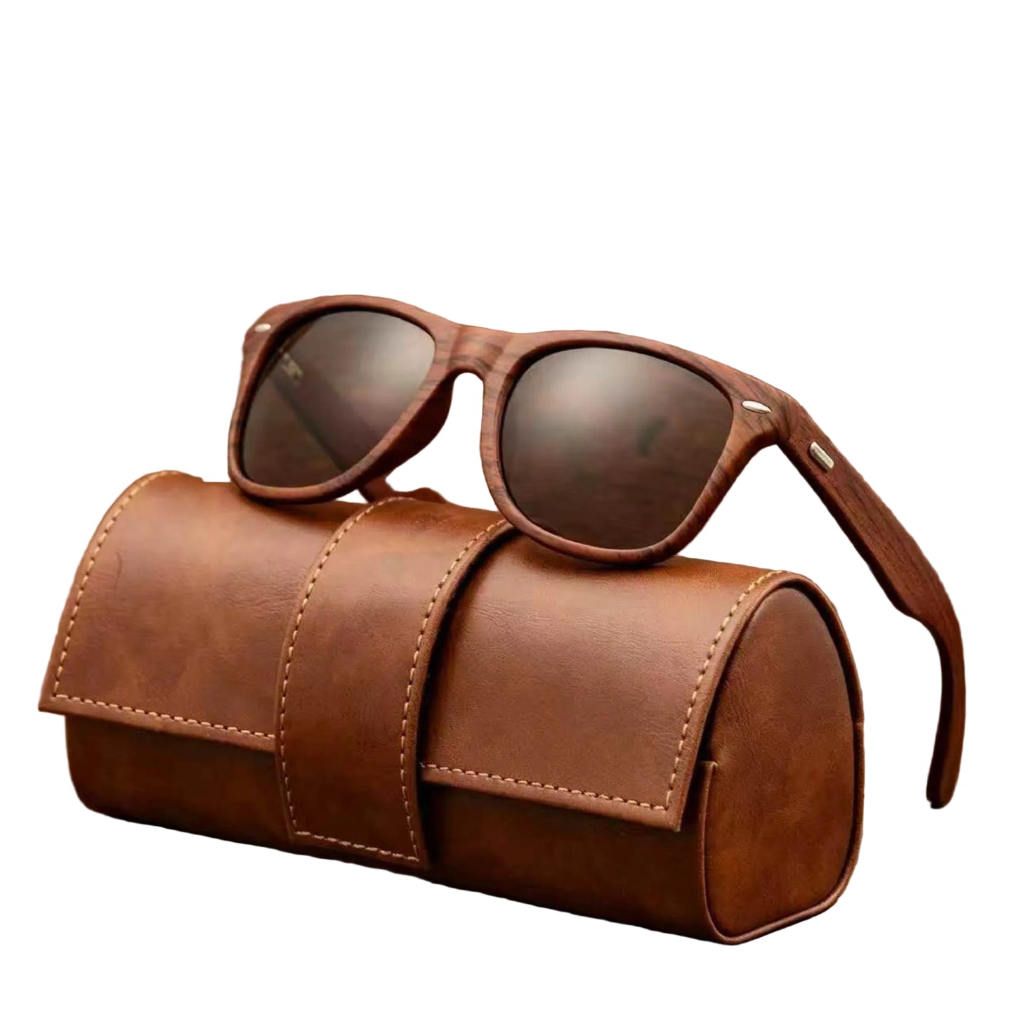 WoodCraft™ | Handmade Wooden Temple Retro Sunglasses