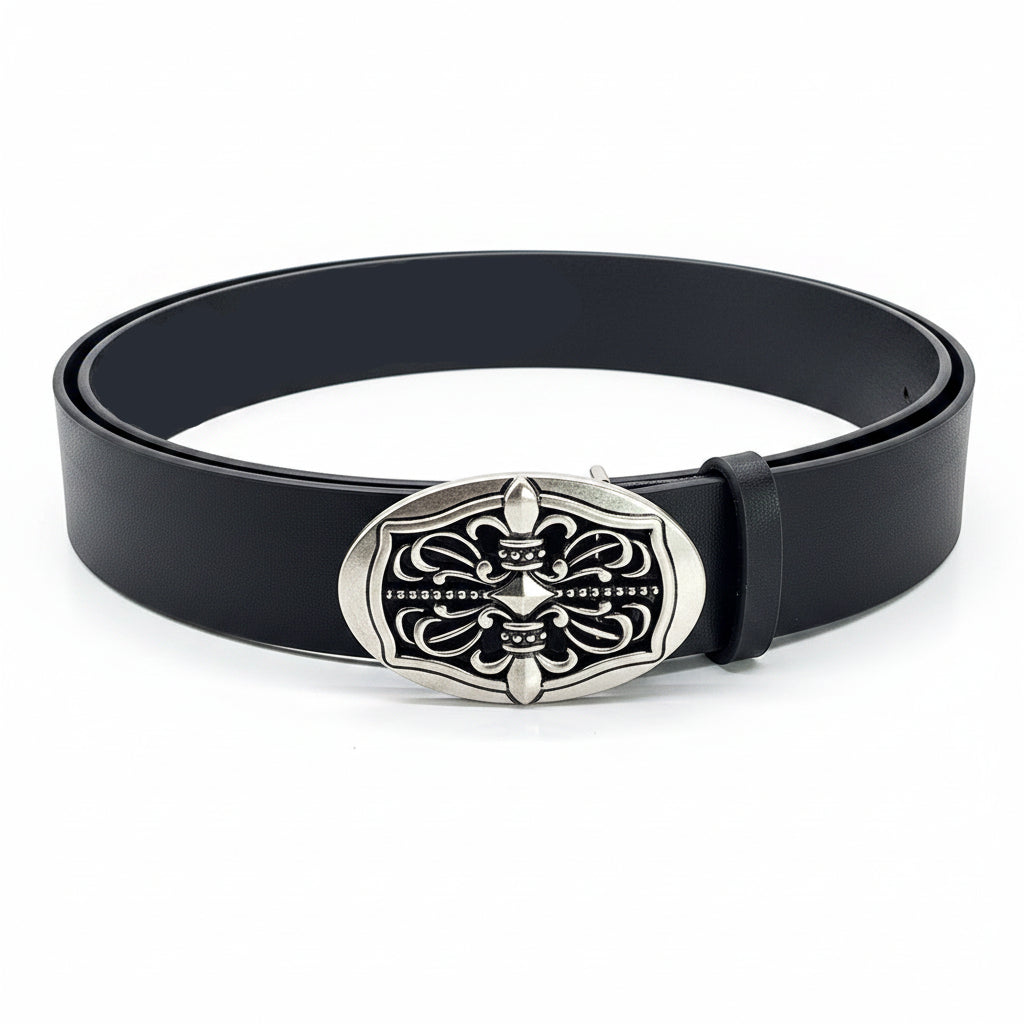 Joachim™ | Western Cowboy Belt – Hollow Buckle