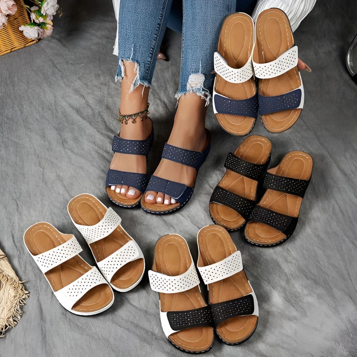 Lynn™ | Elegant Orthopedic Sandals