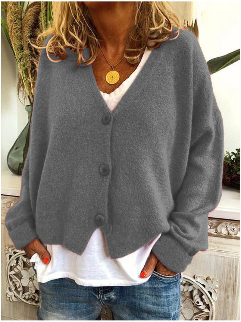 Women's Knit Cardigan, Lightweight Layering | Flattering Drape, Everyday Essential | 13 Colorways | S–3XL