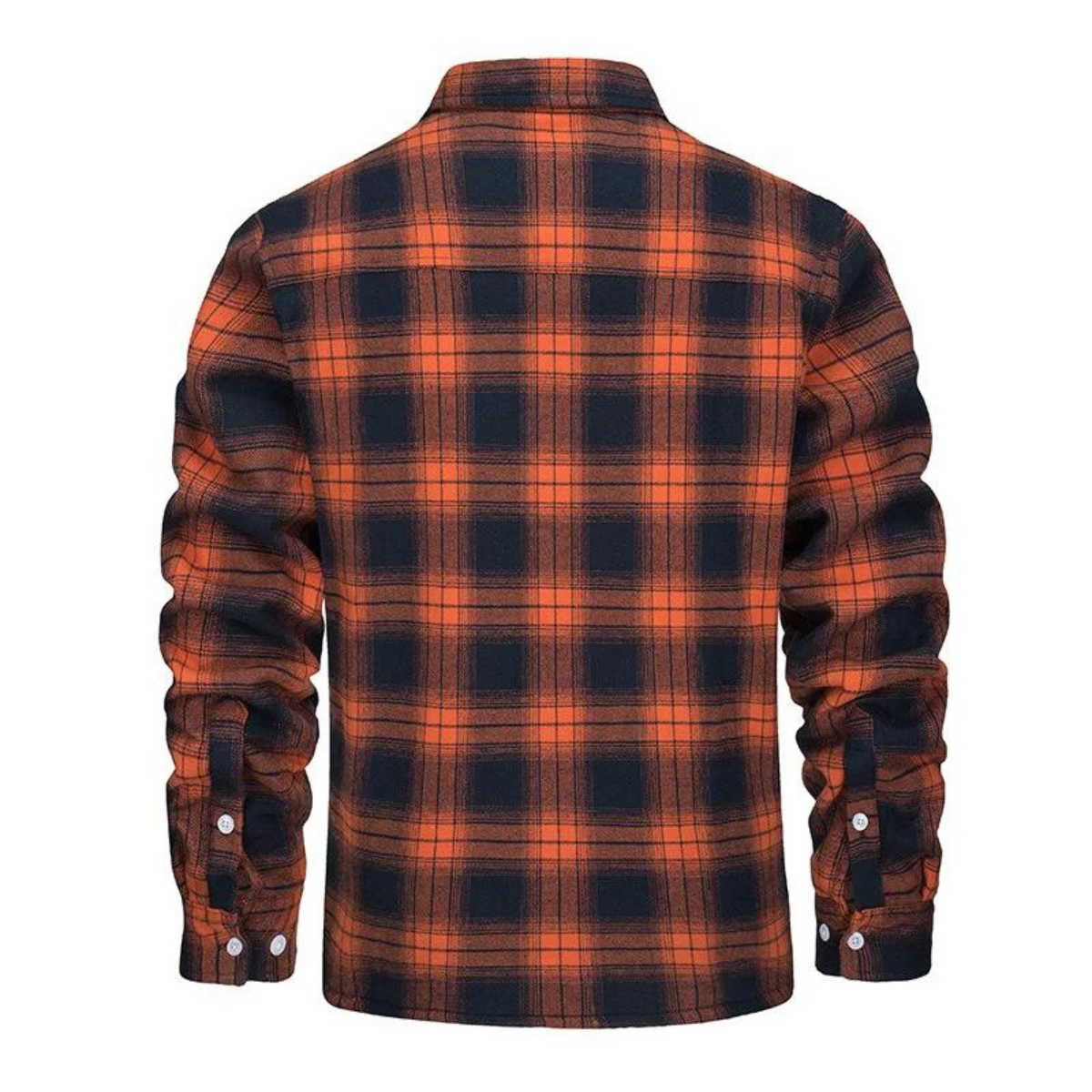 Derrick Mens Sherpa Lined Plaid Shirt Jacket