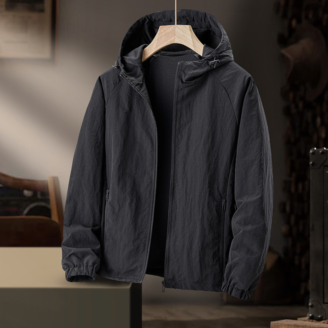 Rennie | Herren Windjacke für Stadtentdecker — Urban Windbreaker in 4 Farben M–3XL | Westmere