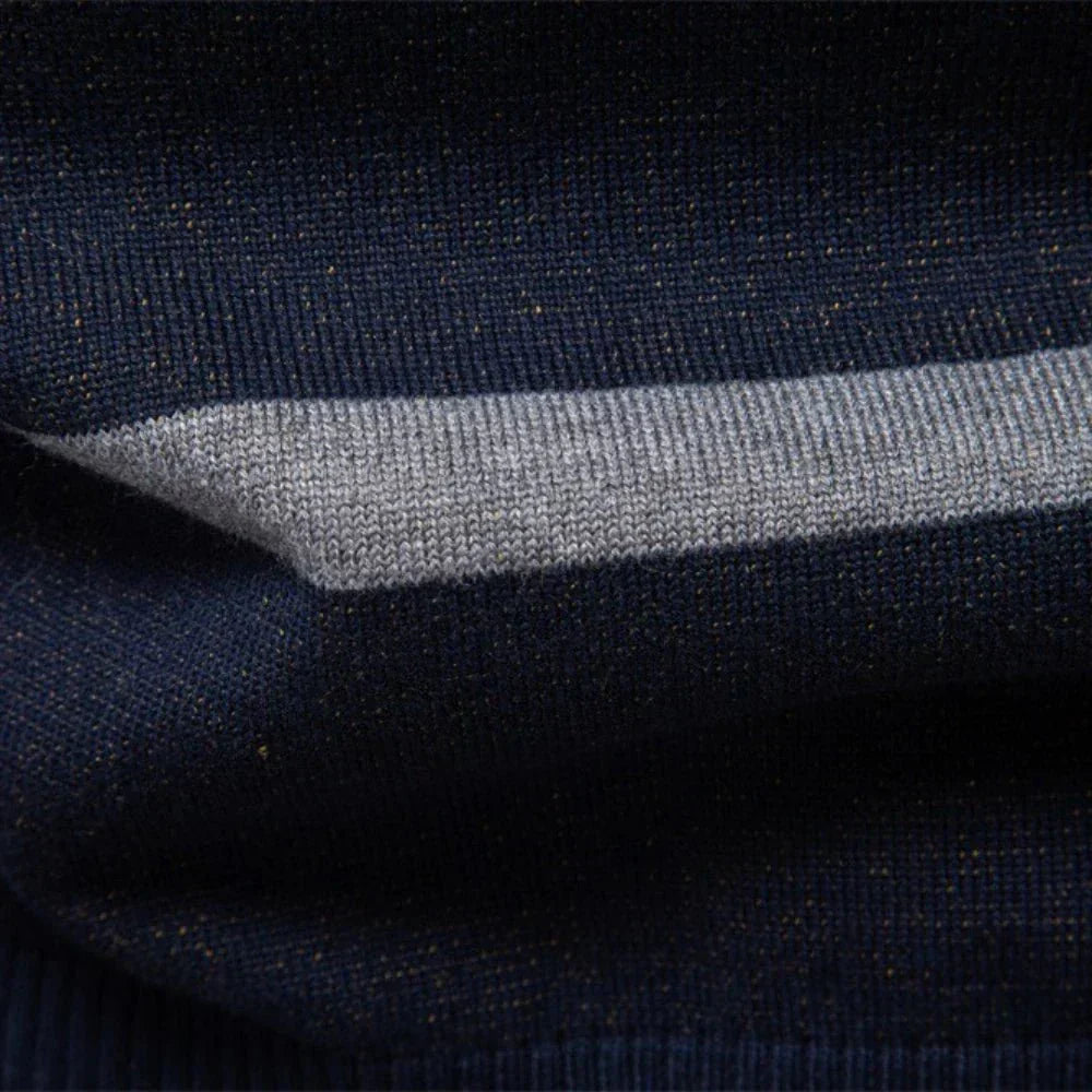 Kurt | Knitted sweater for men with diamond pattern