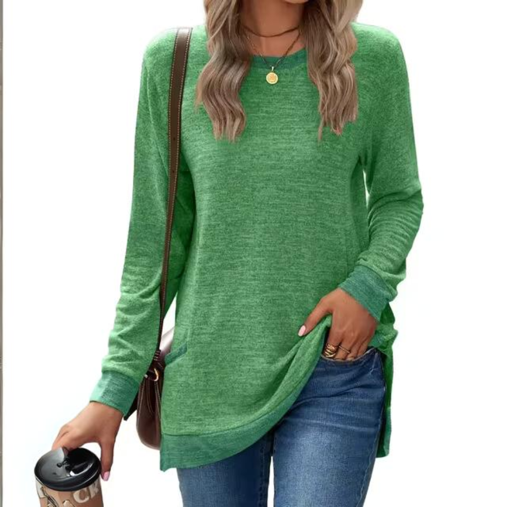 Tara Womens Lightweight Sweatshirt, Relaxed Loose Fit