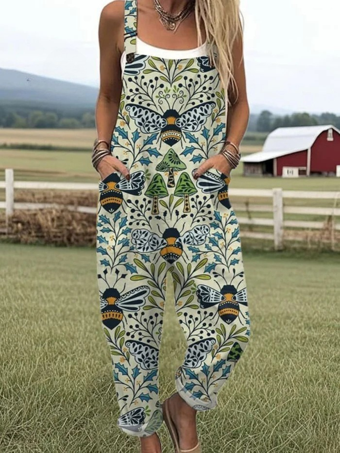 Savannah™ | Bees Pattern Jumpsuit