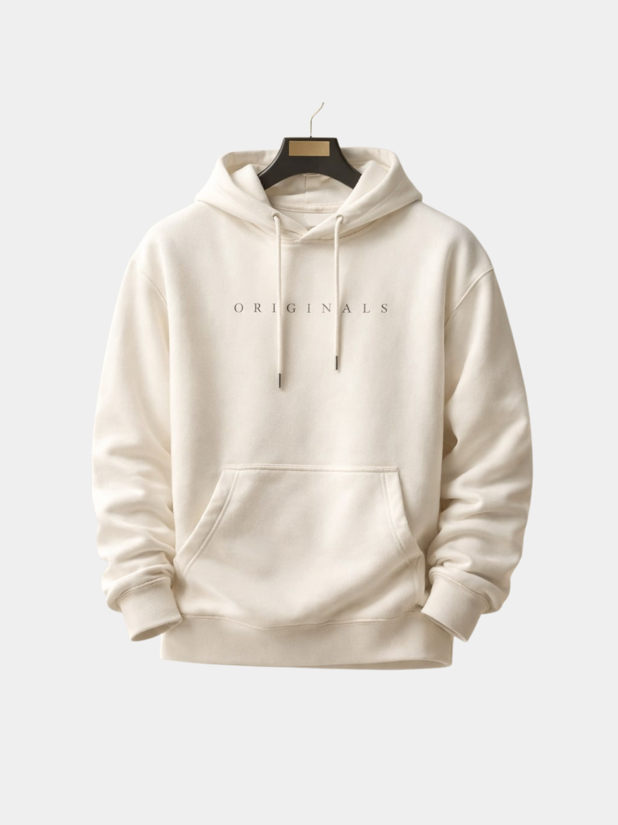 Jesse Mens Relaxed Fit Hoodie with Kangaroo Pocket