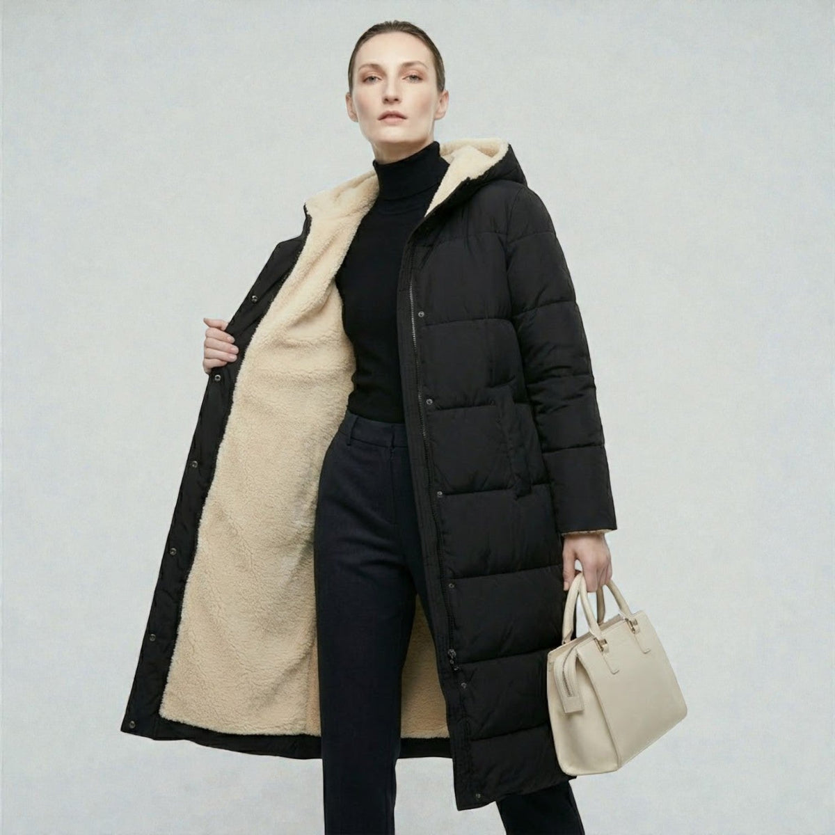 Alessia Womens Reversible Winter Jacket