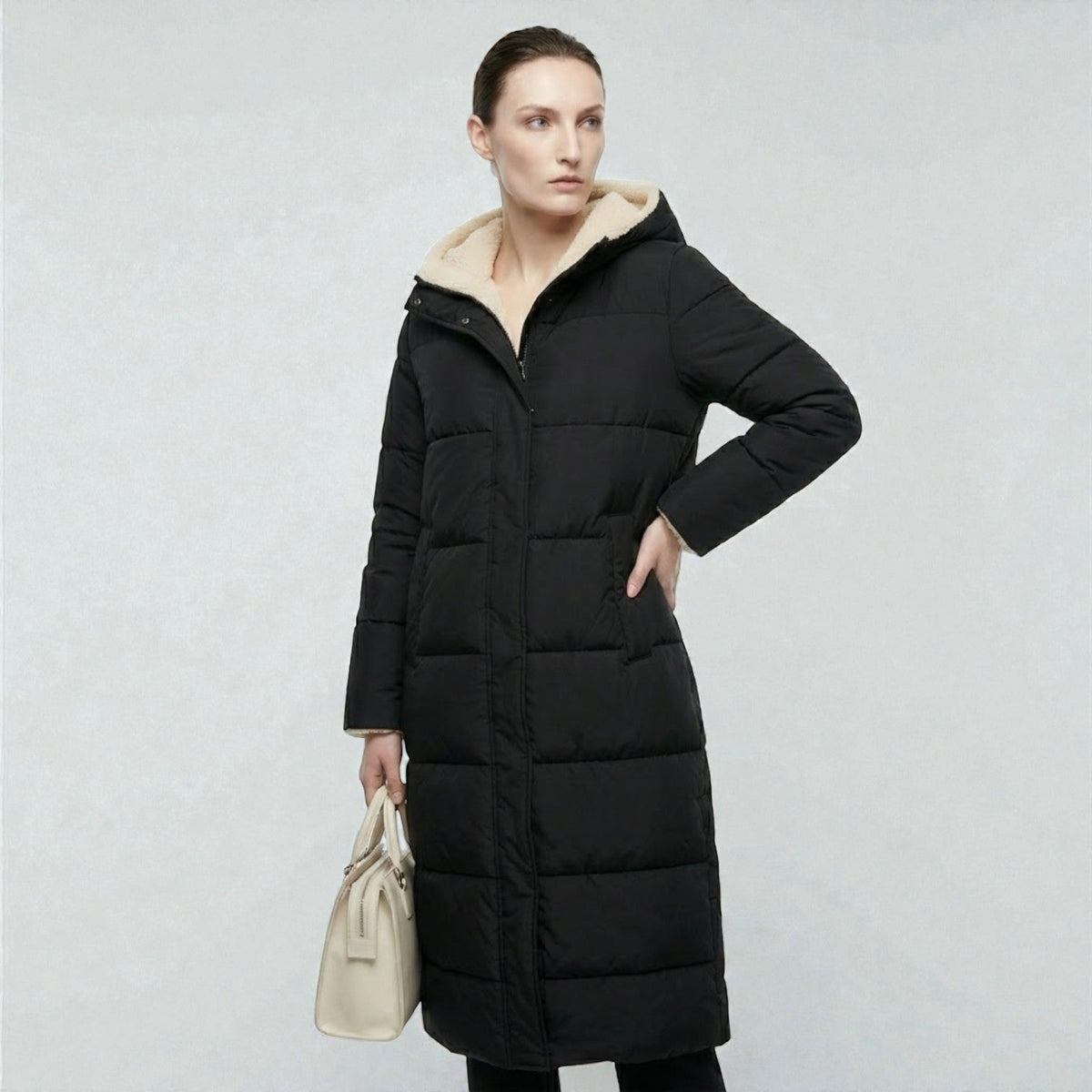 Alessia Womens Reversible Winter Jacket