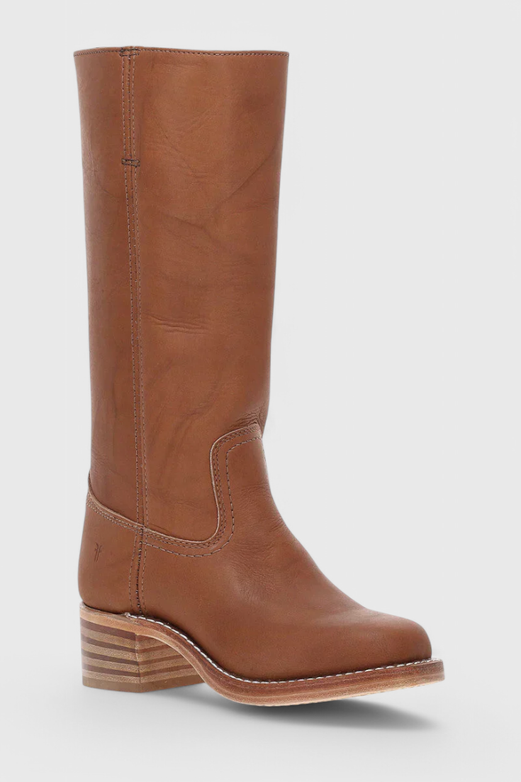 Clara Womens Knee High Boots in PU Leather