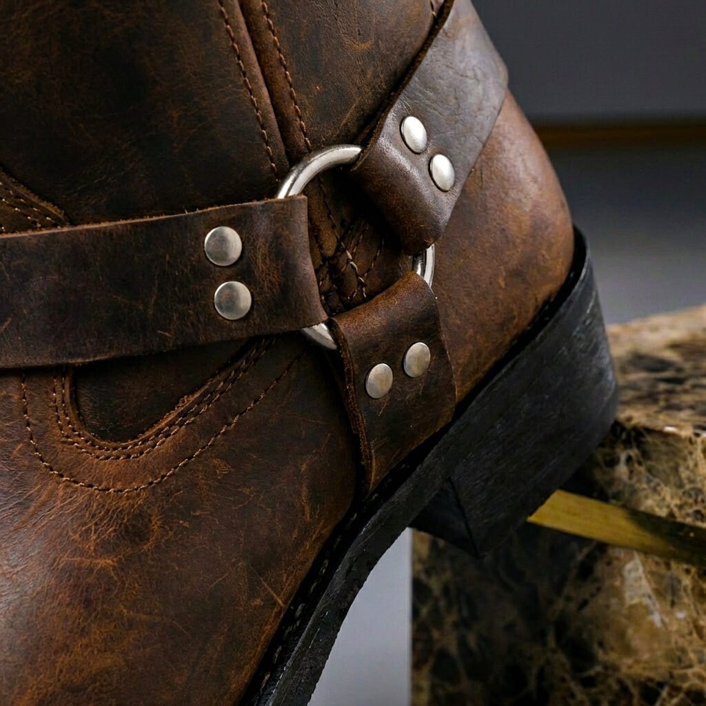 Victor Mens Genuine Leather Boots for Colder Days