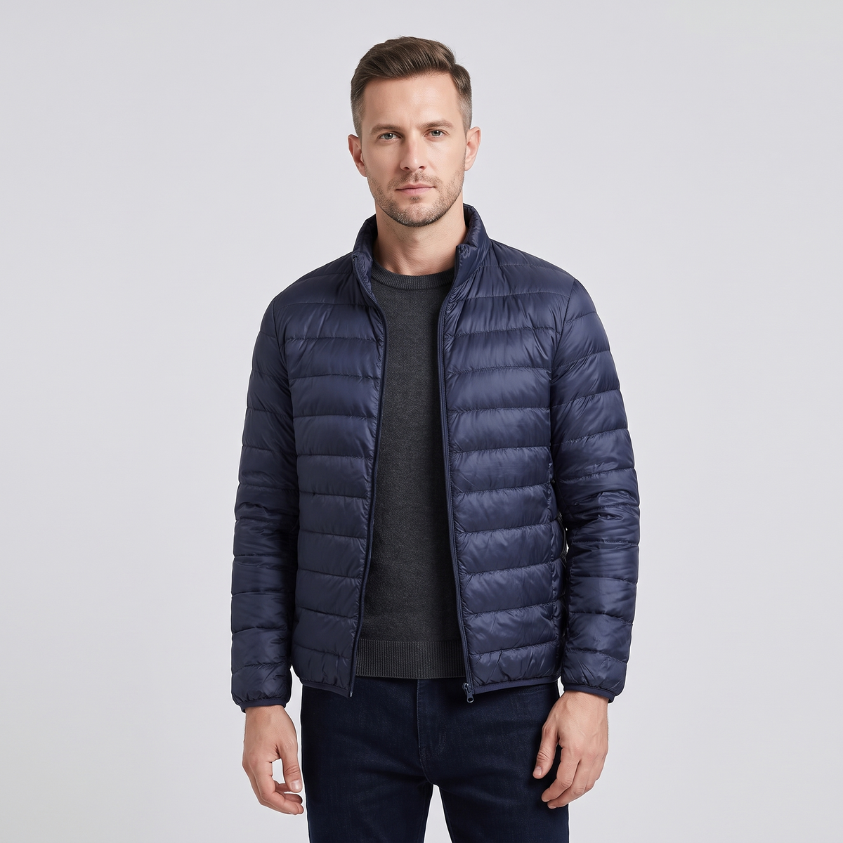 Cody Mens Lightweight Packable Puffer Jacket