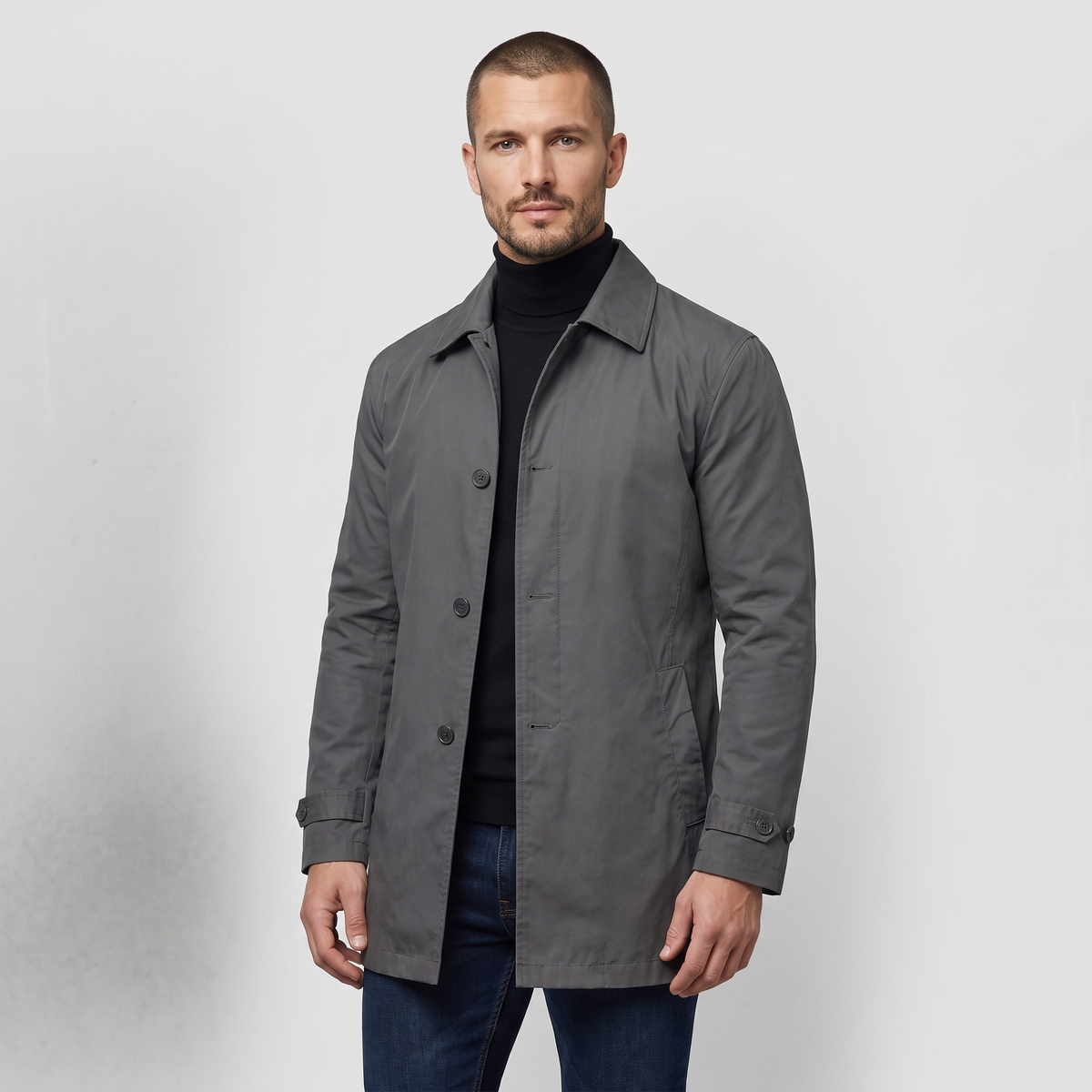 Neil Mens Winter Coat, Windproof and Water-Resistant