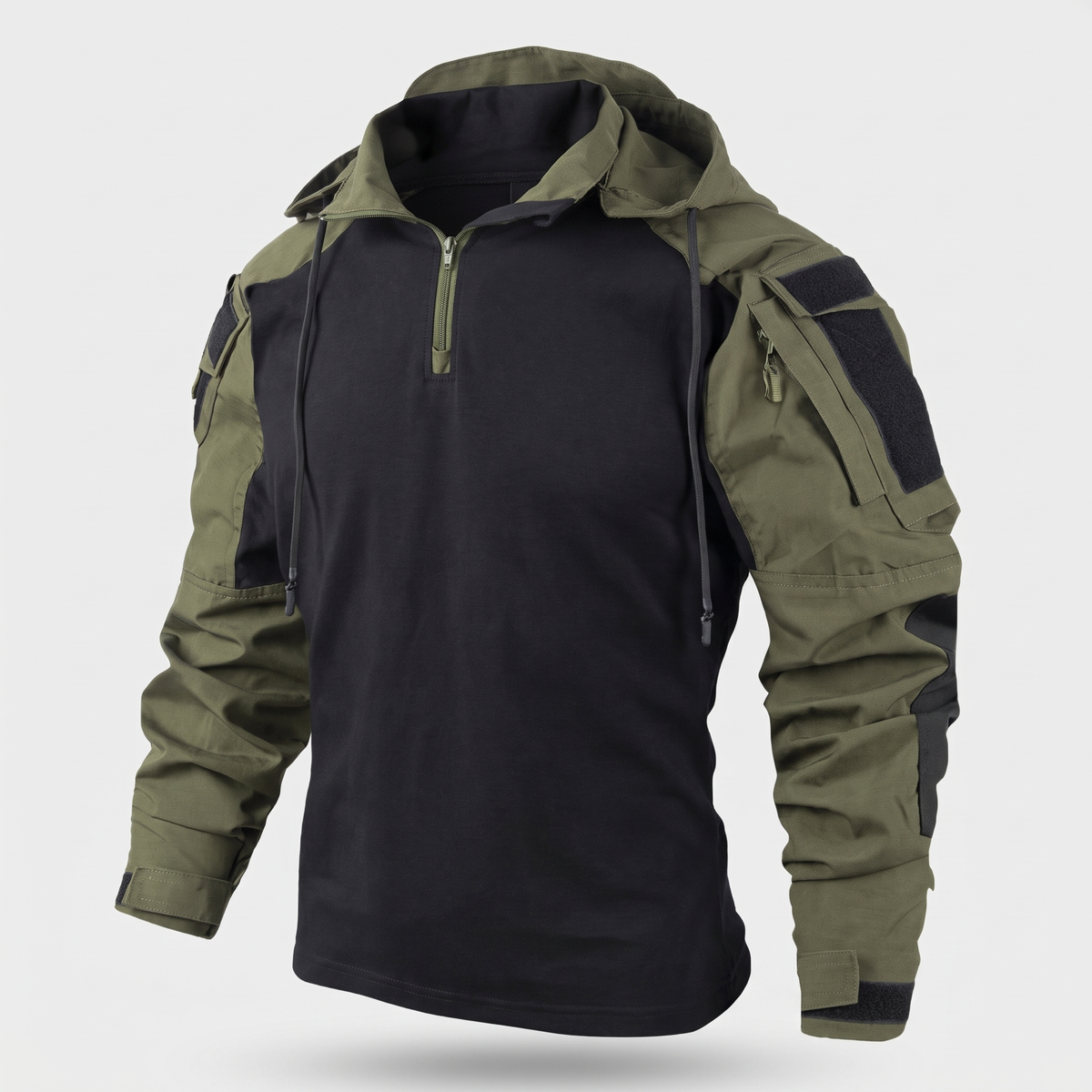 Gabriel | Mens Windbreaker with Hood and Arm Pockets — Outdoor Windbreaker in 4 Colors M–3XL | Westmere