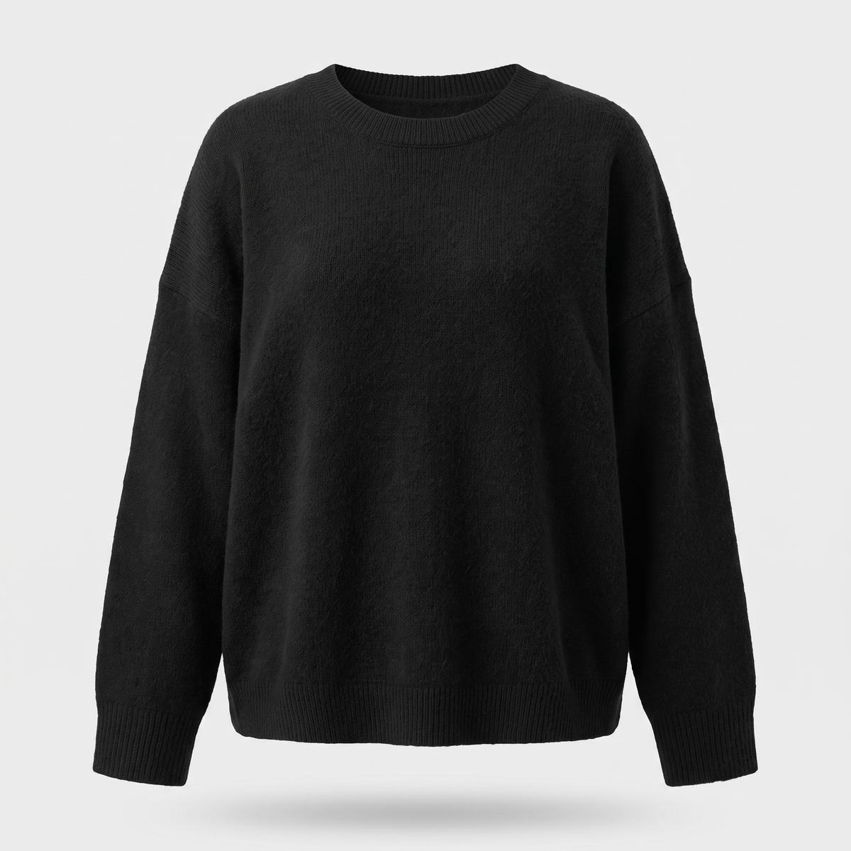 Women's Soft Everyday Sweater, Flattering Drape | Minimalist Design, Wearable Layer | 5 Colorways | S–5XL