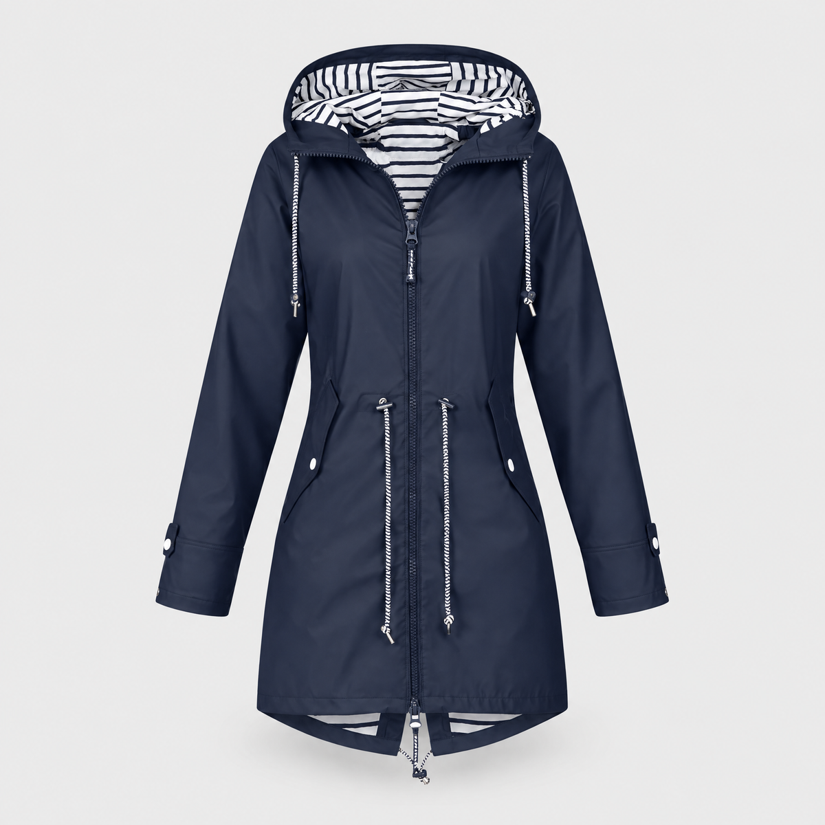 Women's Waterproof Jacket, Lightweight Build | Adjustable Hood & Waist, Water-Repellent Fabric | 6 Colorways | S–5XL