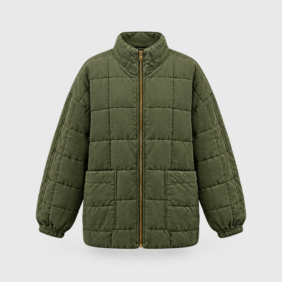 Women's Quilted Jacket, Oversized Layering Fit | Lightweight Insulation, Refined Casual Cut | 5 Colorways | S–2XL