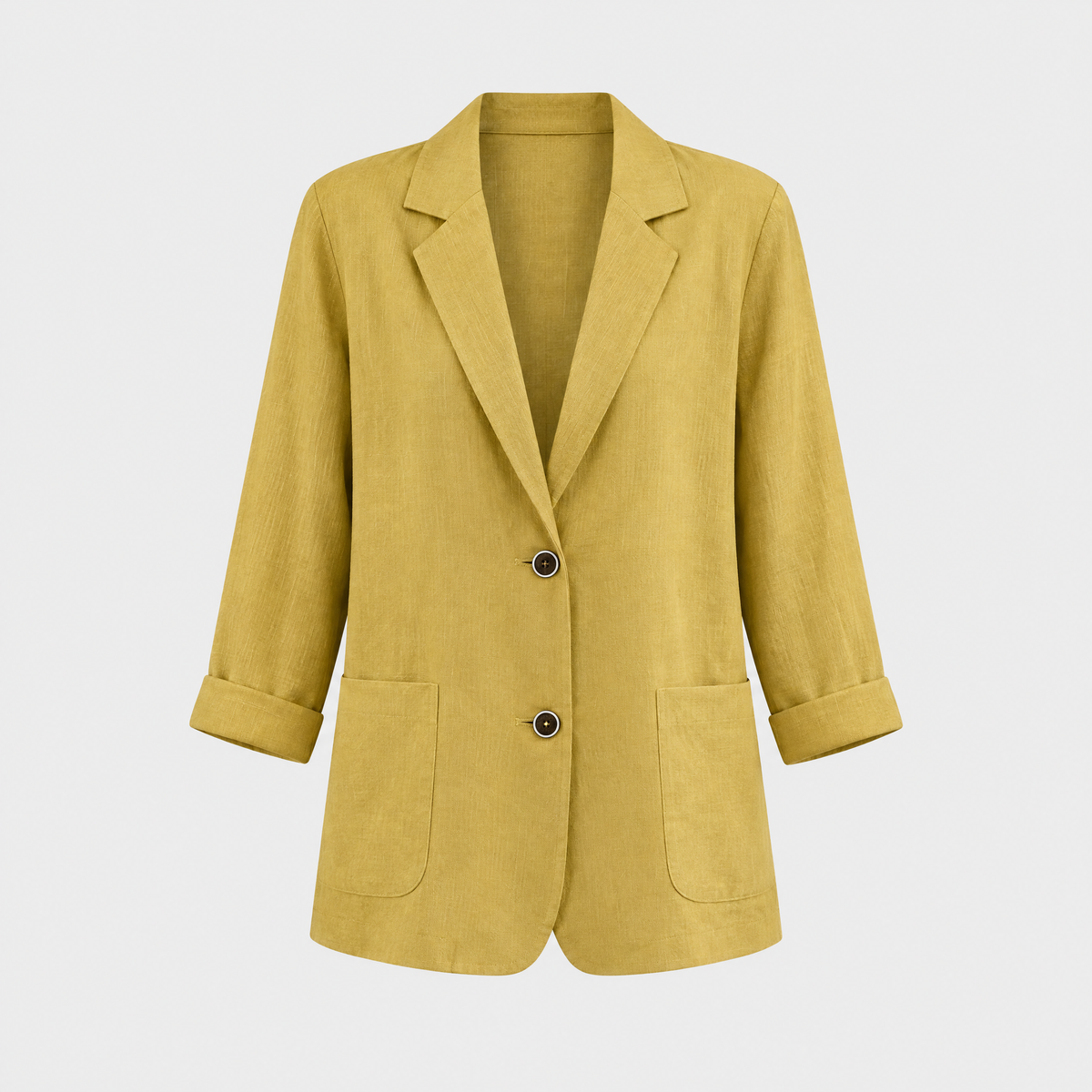 Women's Double-Breasted Tailored Blazer, Notched Lapels | Waist-Defining Cut, Long Sleeves | 4 Colorways | S–XL