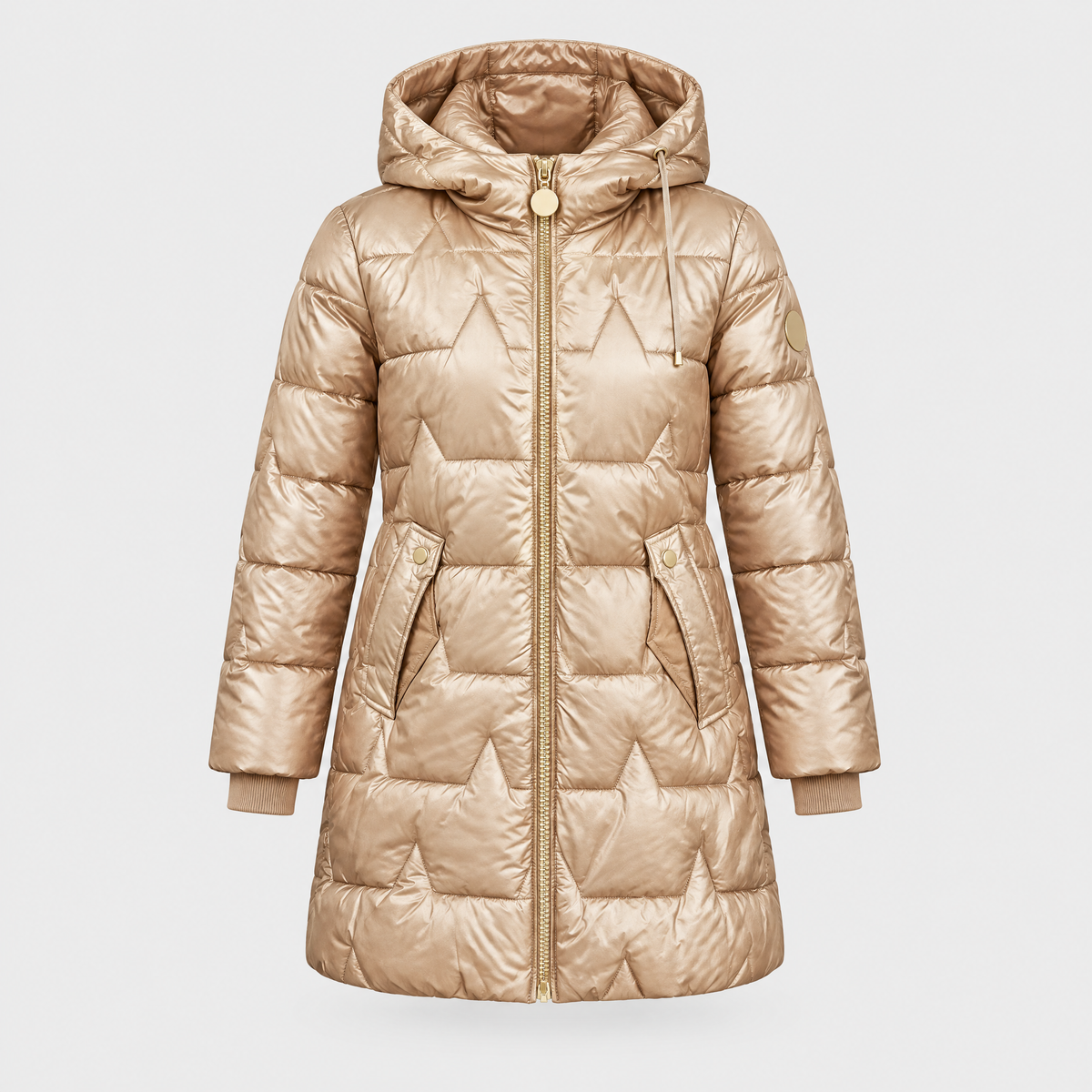 Women's Stylish Winter Coat, Insulated | Sleek Tailored Silhouette, Layer-Ready | Beige, Brown, Black or Gray | S–3XL