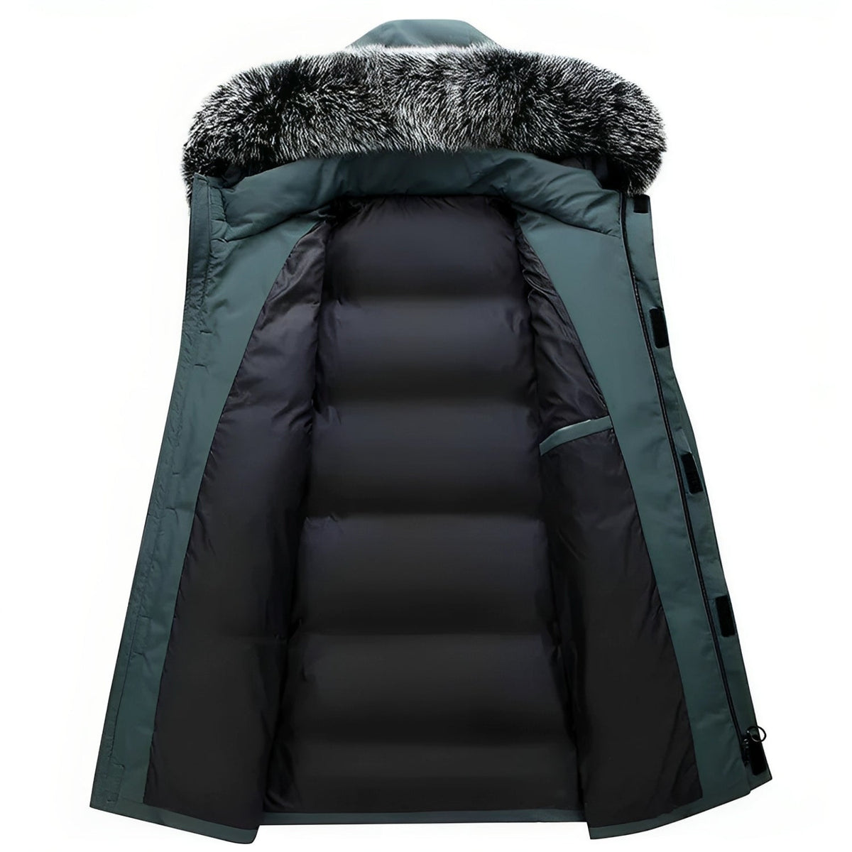 Cole Mens Winter Parka Jacket with Hood