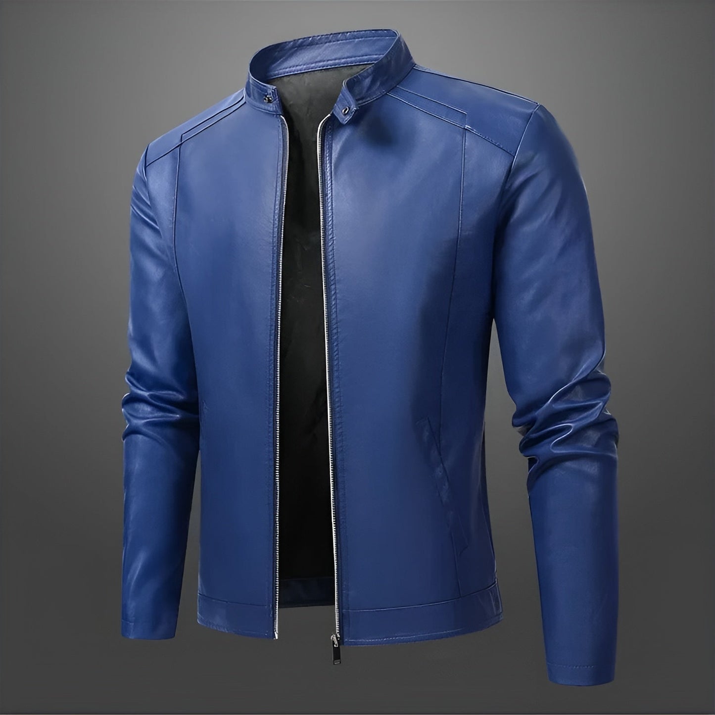 Nicholas | Stylish men's biker leather jacket
