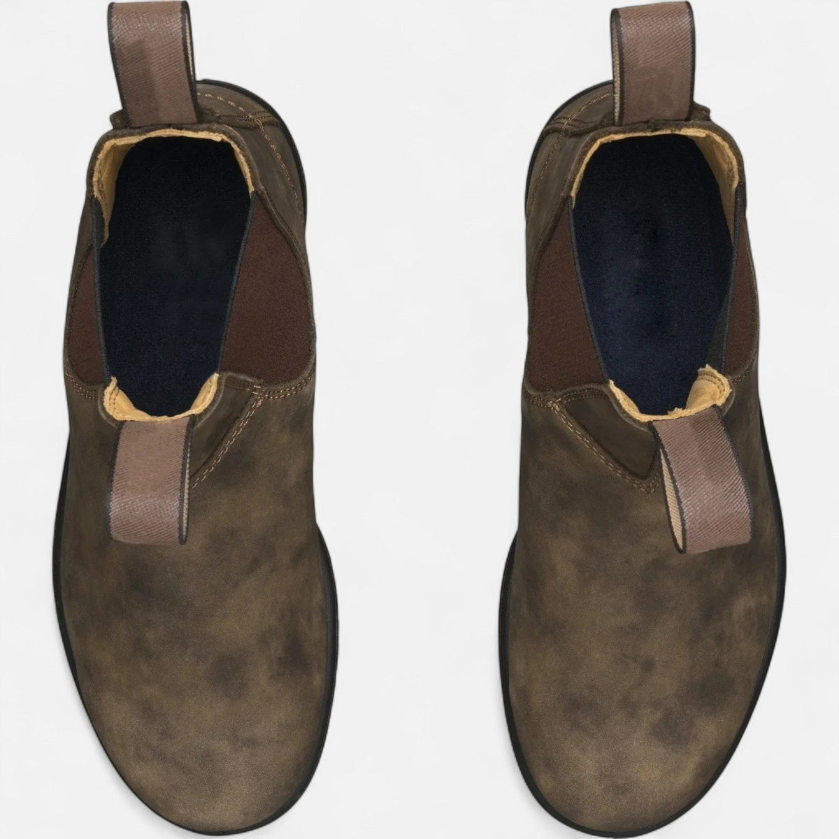 Tim Mens Leather Chelsea Boots, Slip-On Ankle