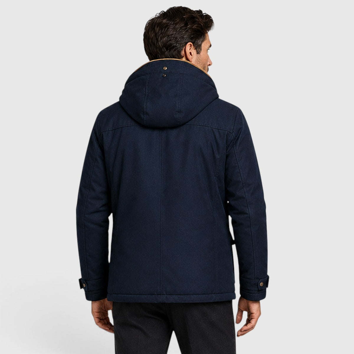 Blake Mens Multi-Pocket Winter Jacket with Fleece Lining