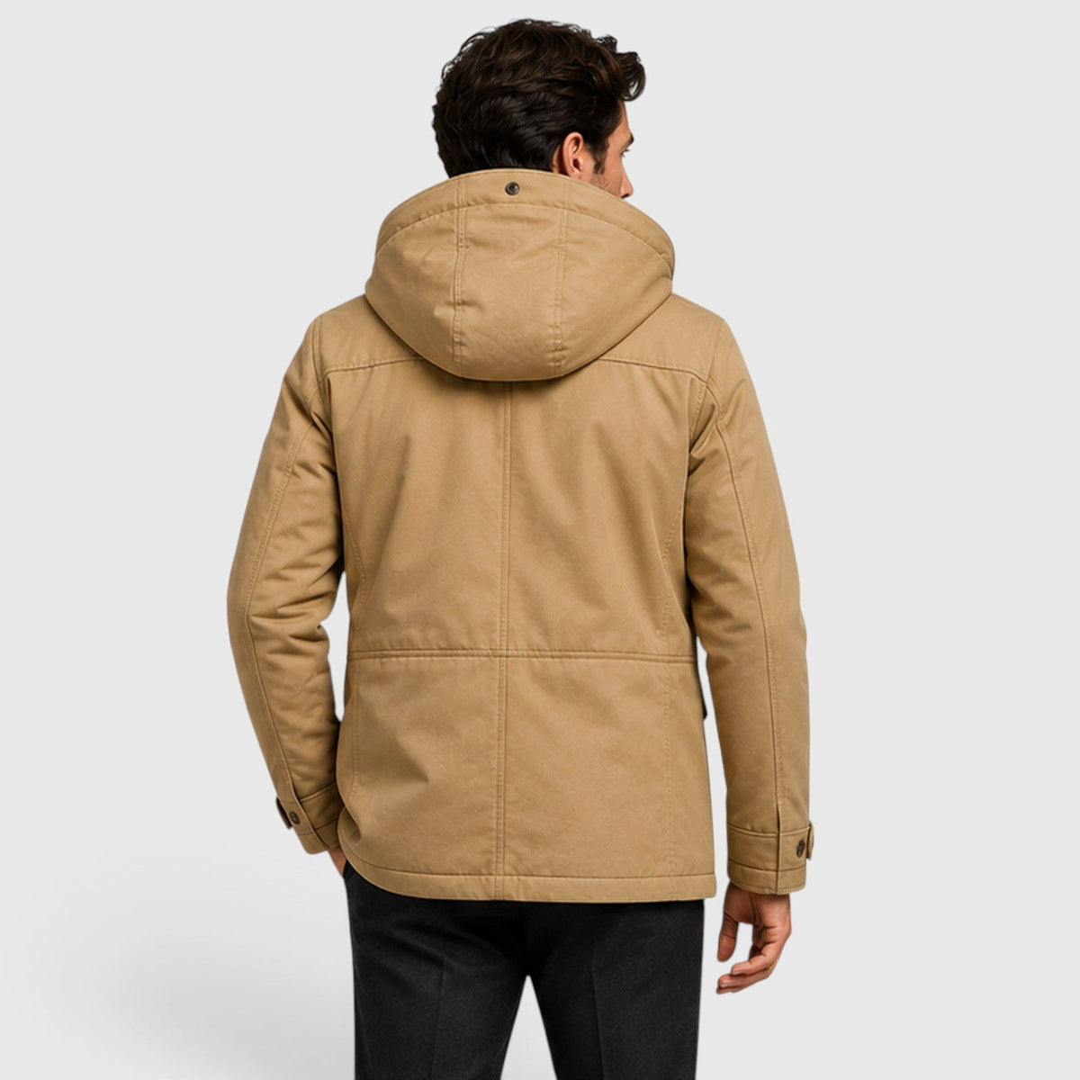 Blake Mens Multi-Pocket Winter Jacket with Fleece Lining
