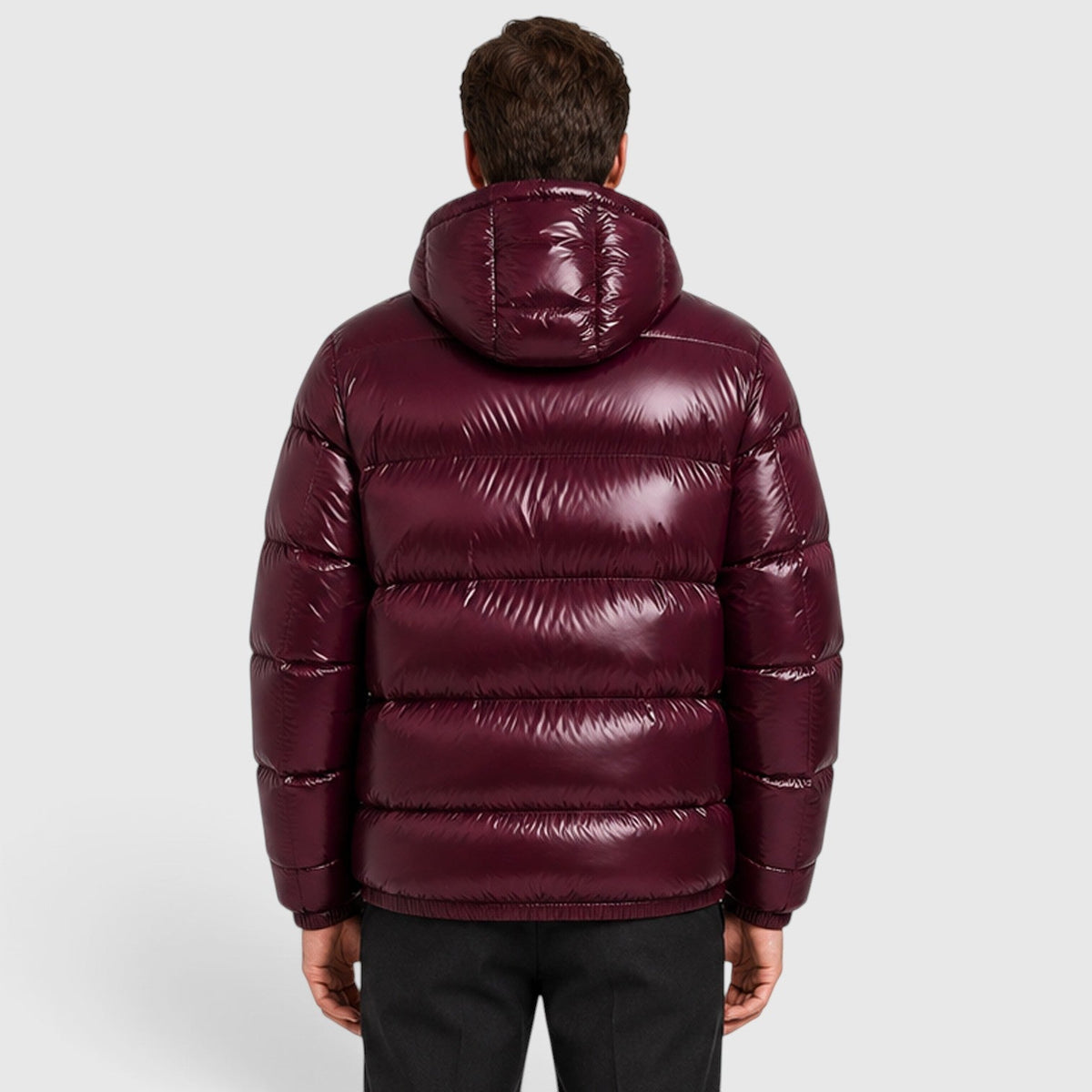 Brett Mens Hooded Puffer Jacket